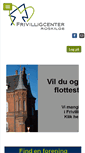 Mobile Screenshot of frivilligcenter-roskilde.dk
